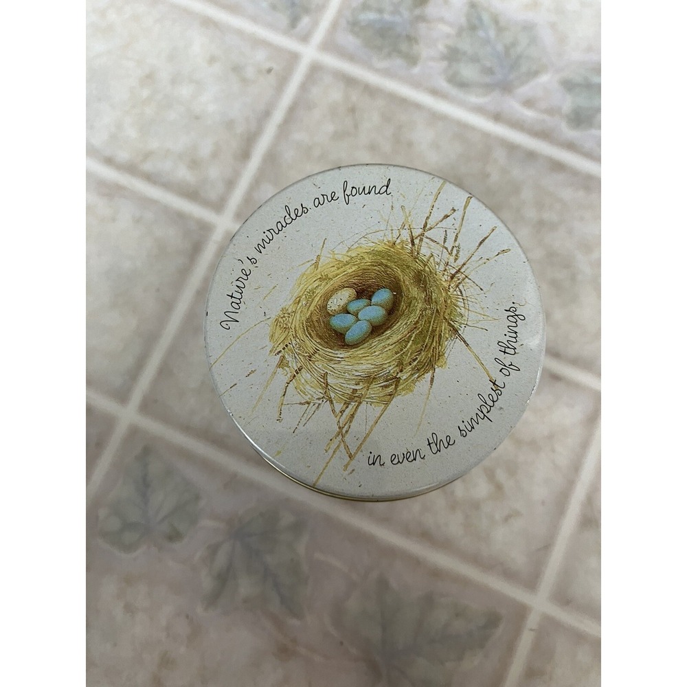 Hallmark Marjolein Bastin CANDLE IN TIN nature's miracles are found in the simpl